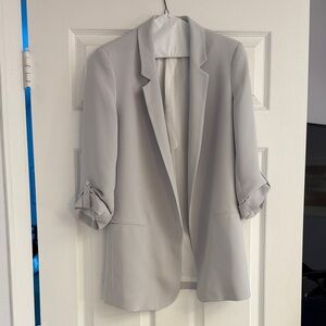 Zara Women's Light Gray Blazer Small